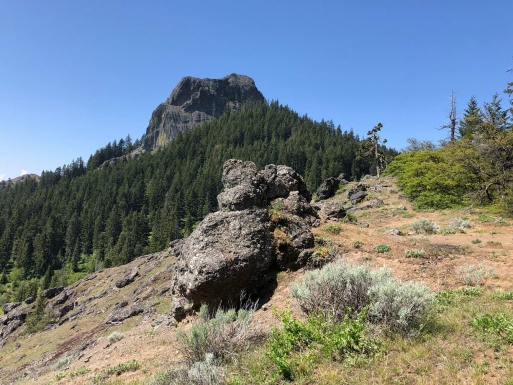 One of the toughest hikes in Ashland, Oregon. The hike to the top of Pilot Rock is not for the fain of heart.